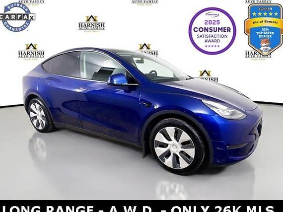TESLA MODEL Y 2021 5YJYGAEE8MF211561 image